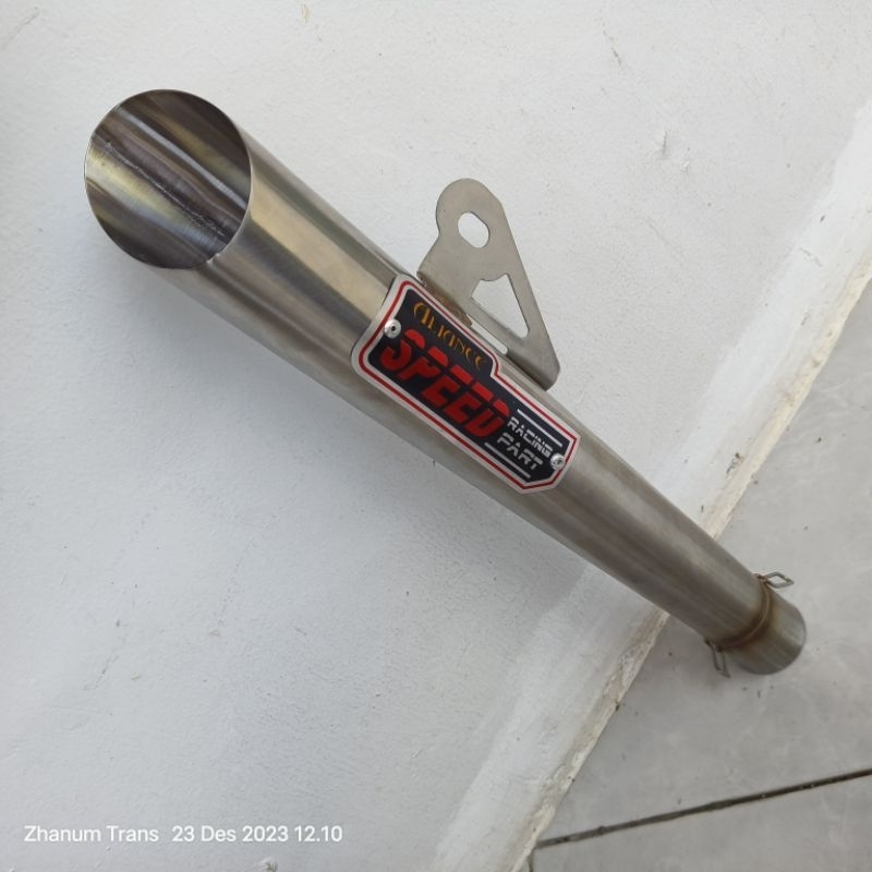 KNALPOT FREE FLOW knalpot freeflow khusus balap suara petir