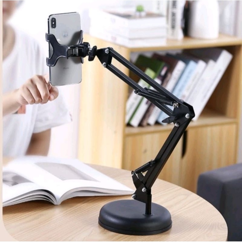 MULTIFUNCTIONAL BRACKET/ STAND HP/ MIKROFON MEJA FAHRENHEIT PUTAR 360°/ HOLDER HP BROADCAST/ STREAMI