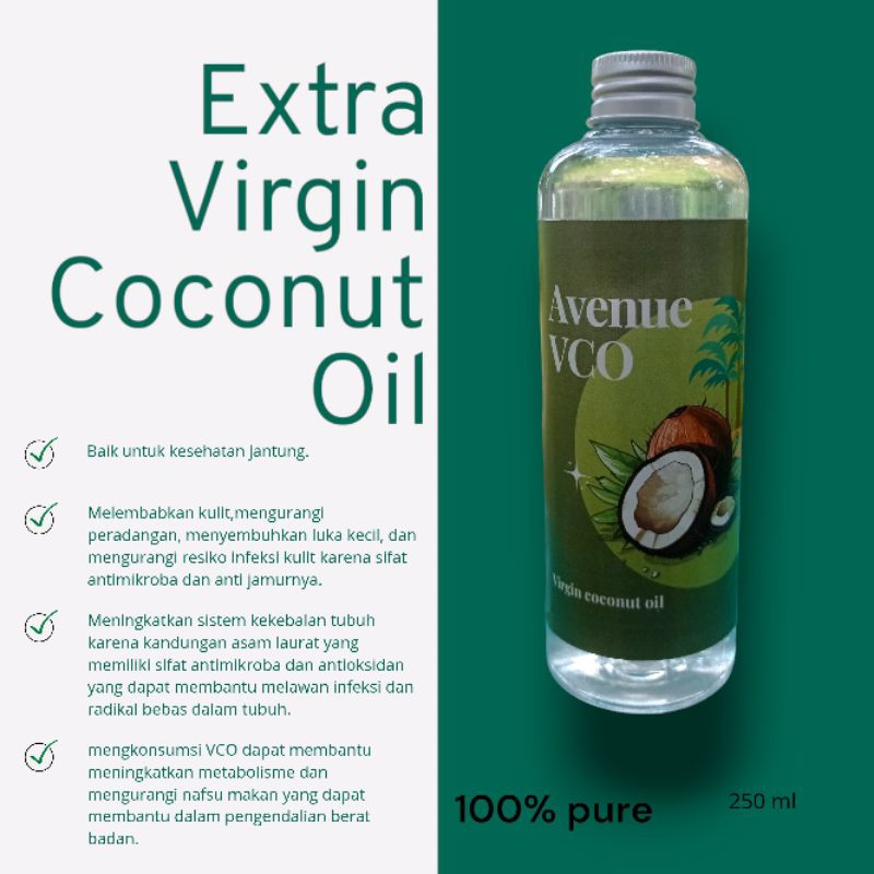 

EXTRA VIRGIN COCONUT OIL 250ml