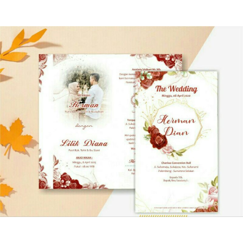 UNDANGAN CETAK HC 163