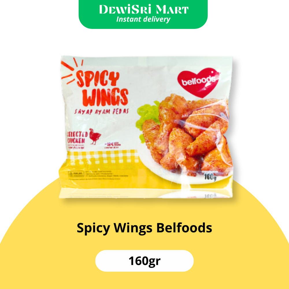 

Spicy wings belfoods 160gr - Dewi Sri Mart