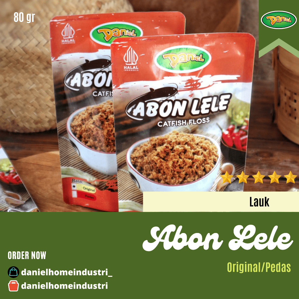 

Abon Lele 80gr | Daniel Home Industri