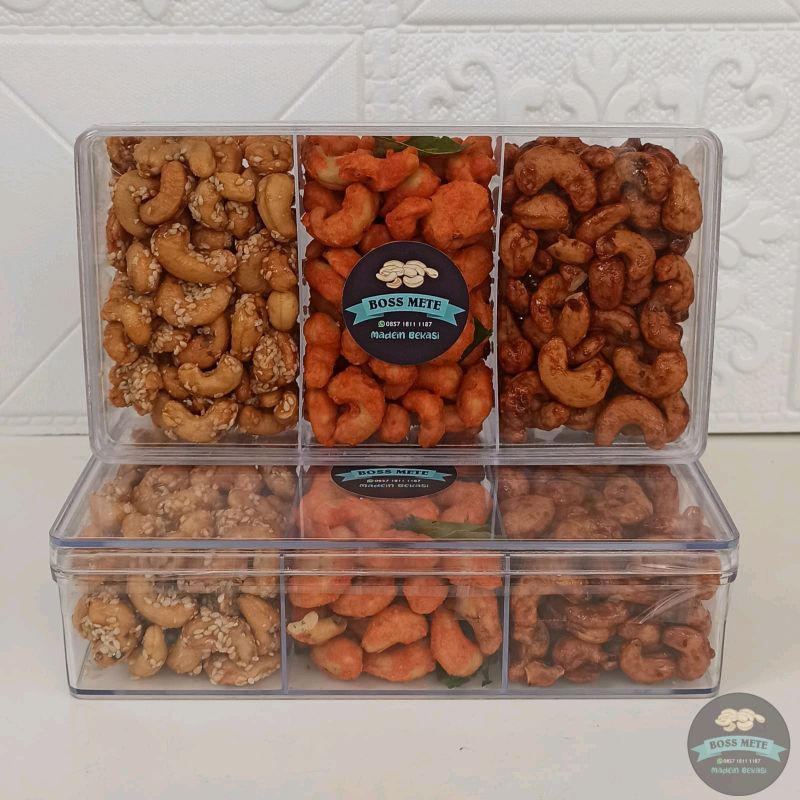 

kacang Mede goreng 3 rasa 500 gr