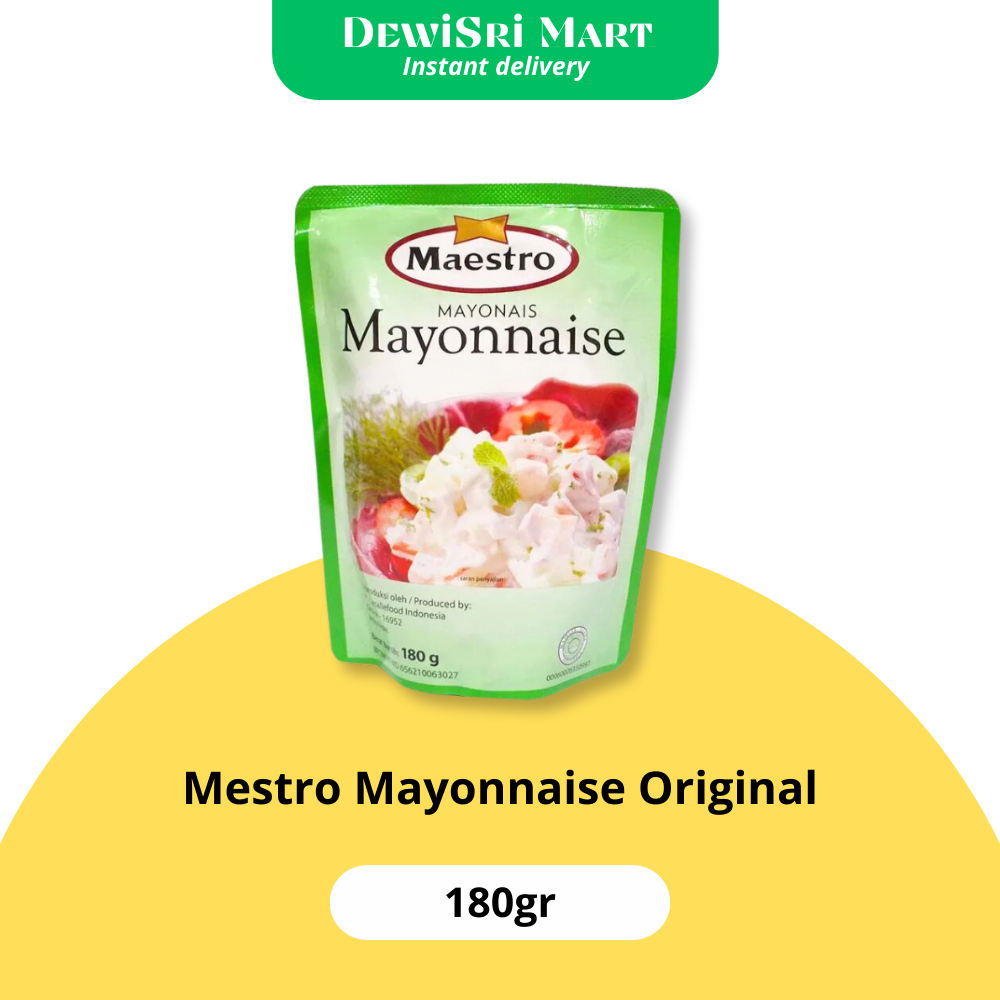 

Maestro mayonaise original 180gr - Dewi Sri Mart