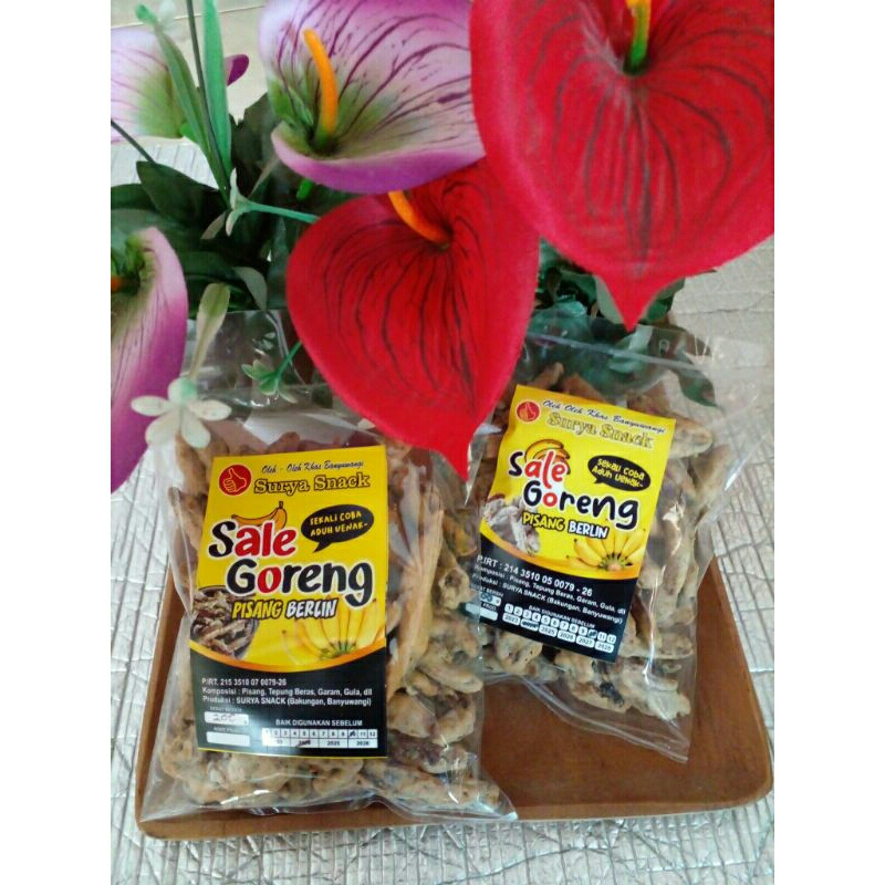 

Sale Goreng 200gr Surya snack Oleh-Oleh khas Banyuwangi