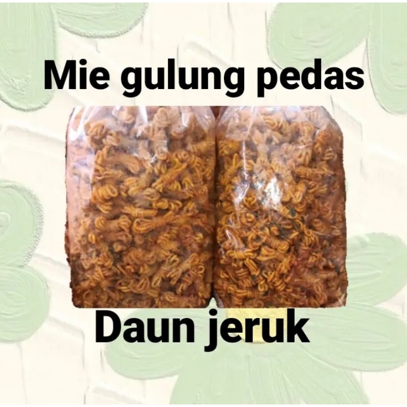 

TERMURAH!!Mie gulung pedas daun jeruk 250gr