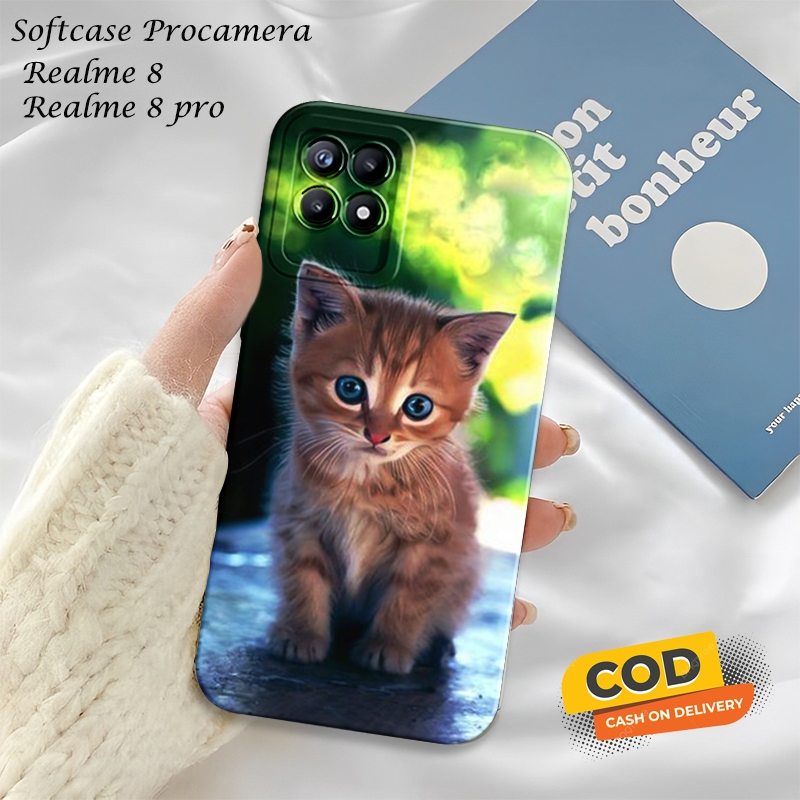 Casing Hp Realme 8 5G / 8 Pro Terbaru - Bahan ProCamera - Silicon Lentur - Case Realme 8 5G / 8 Pro 