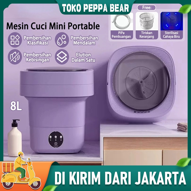 Mesin cuci lipat mini mesin cuci kecil mini mesin cuci pakaian dalam bayi mesin cuci kaos kaki porta