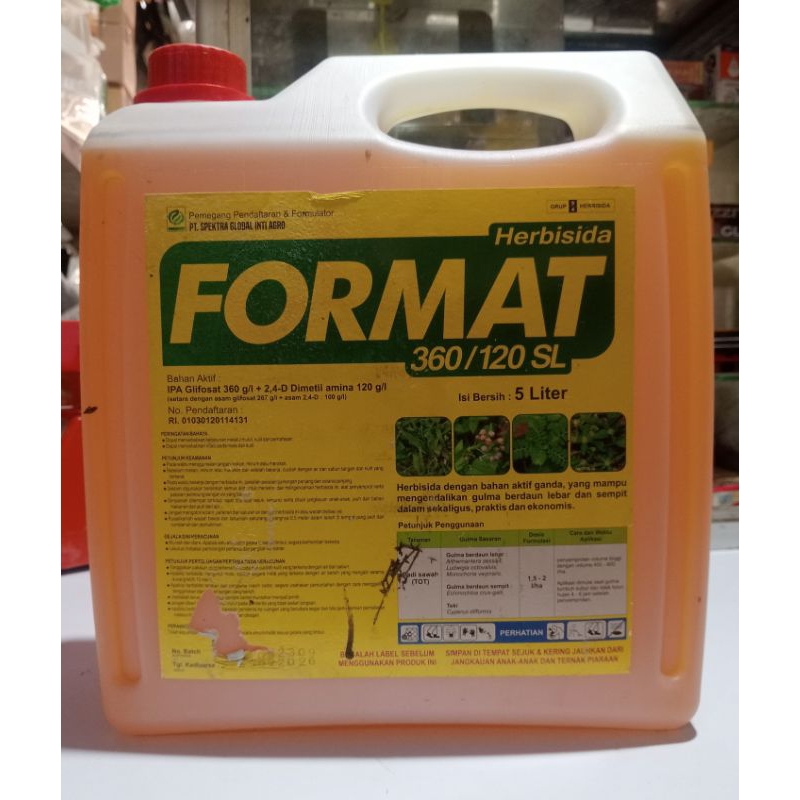 Herbisida Format 5 liter