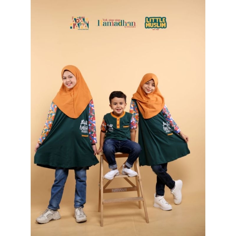 Tunik Hawa Series Little Muslim