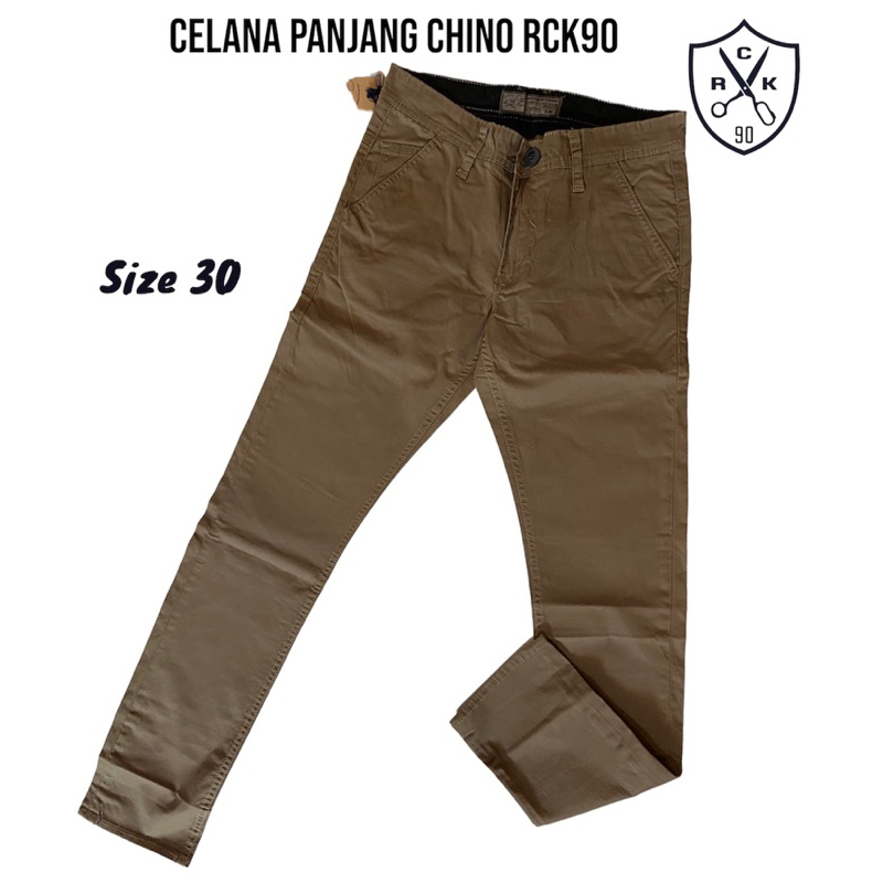 Celana CHINOS Panjang Rck 90 SLIMFIT/30