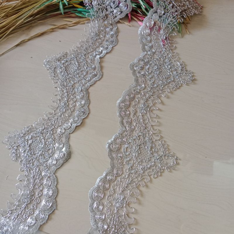 renda bordir cantik harga per meter harga per meter