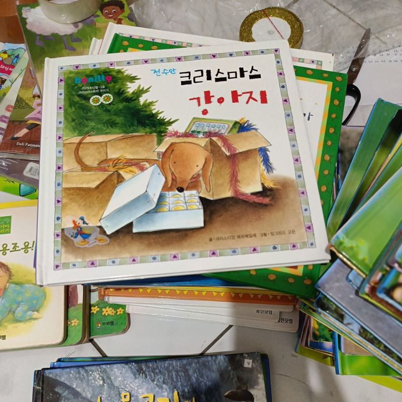 Buku cerita anak bahasa korea hard cover