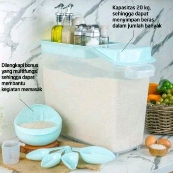 TEMPAT BERAS SERBAGUNA 20KG