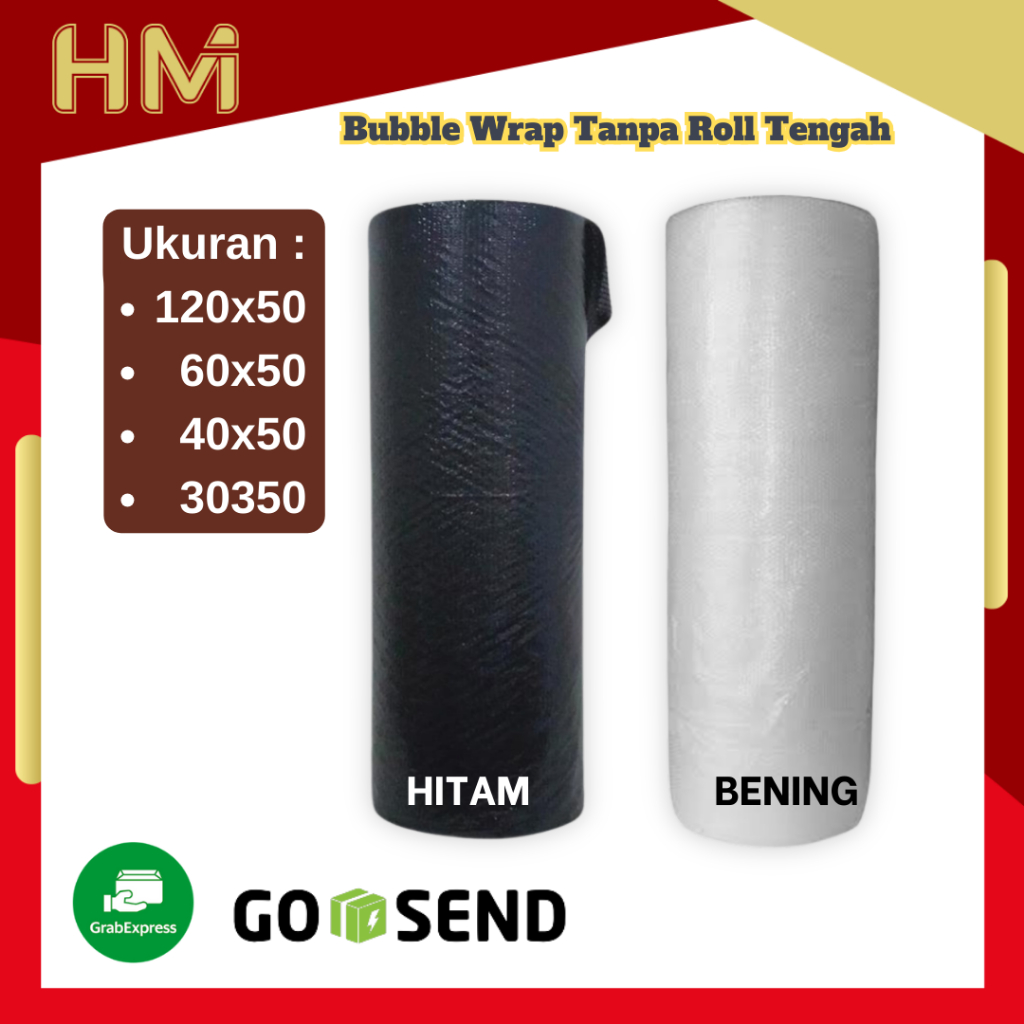 

Plastik Bubble Wrap 125cm x 50m Bubblewrap PREMIUM ROLL