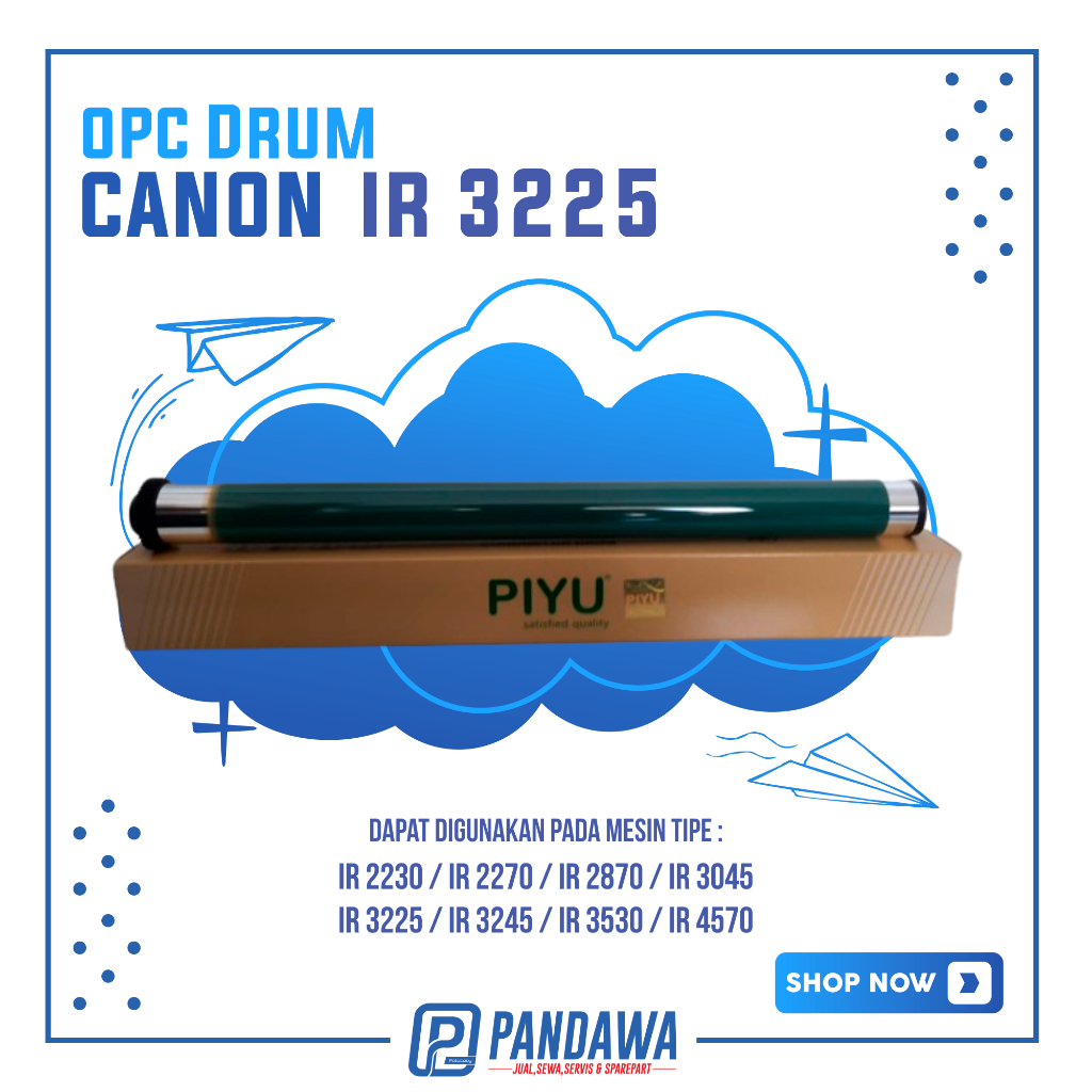 OPC Drum Mesin Fotocopy Canon IR 3225 piyu silincer