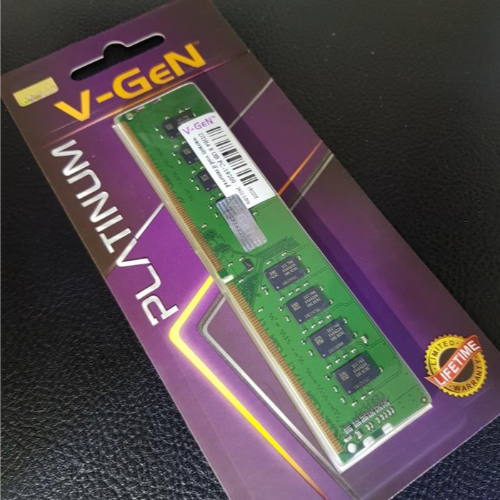 MEMORY LONGDIMM DDR4 8GB PC-19200/2400Mhz VGEN PLATINUM BANDUNG