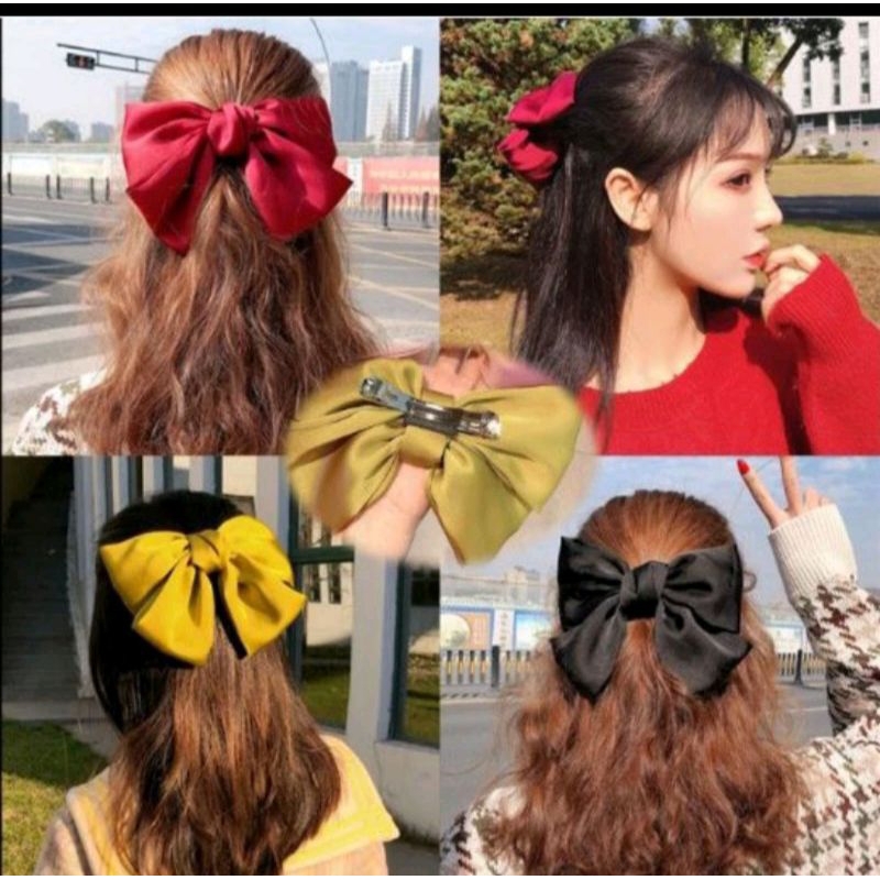 Jepit Rambut Pita Besar/ Jepit Rambut Dewasa dan Anak-anak