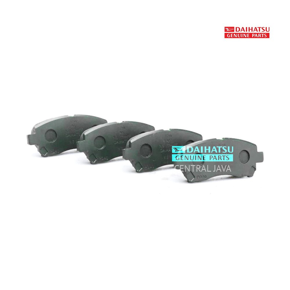 Brake Pad Ayla/Agya Manual D04491-BZ011-001