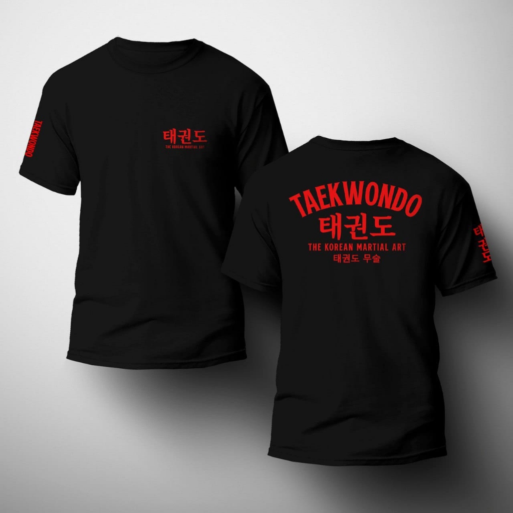 KAOS TAEKWONDO-BAJU TSHIRT TAEKWONDO INDONESIA