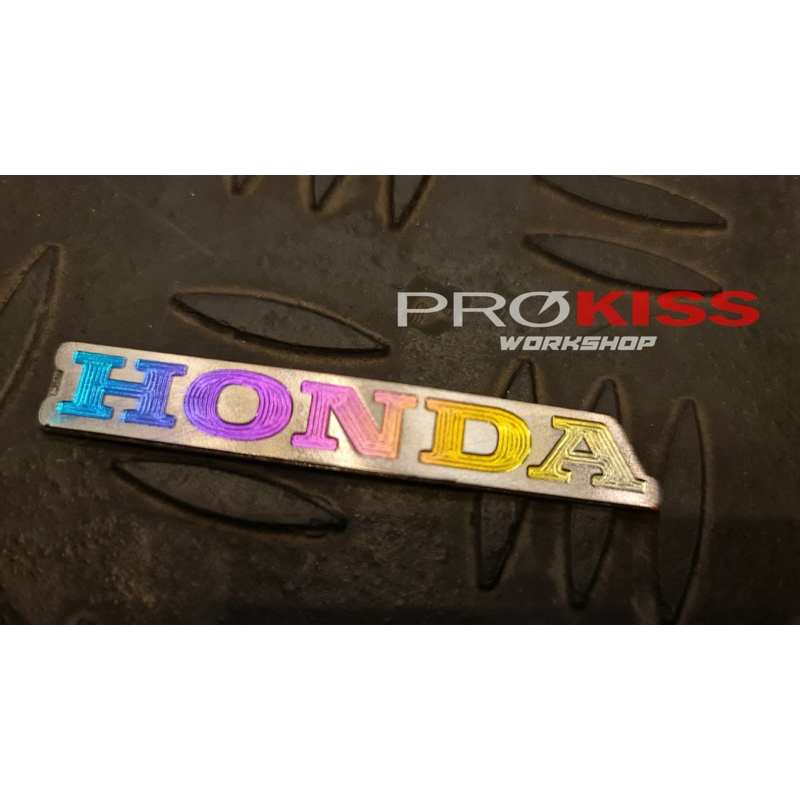 emblem titanium honda emblem titanium yamaha kecil