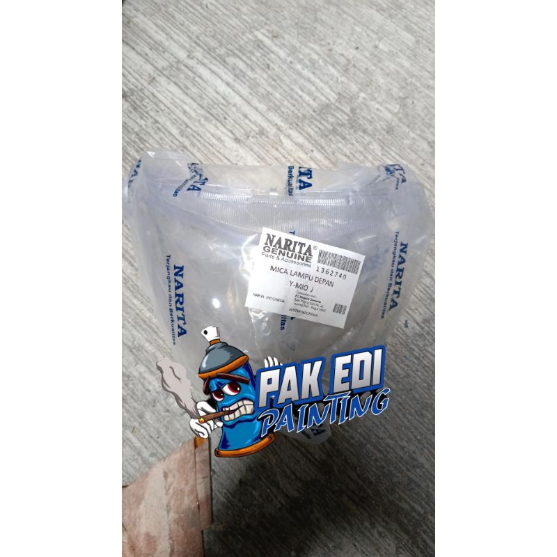 mika kaca lampu depan mio j mio gt