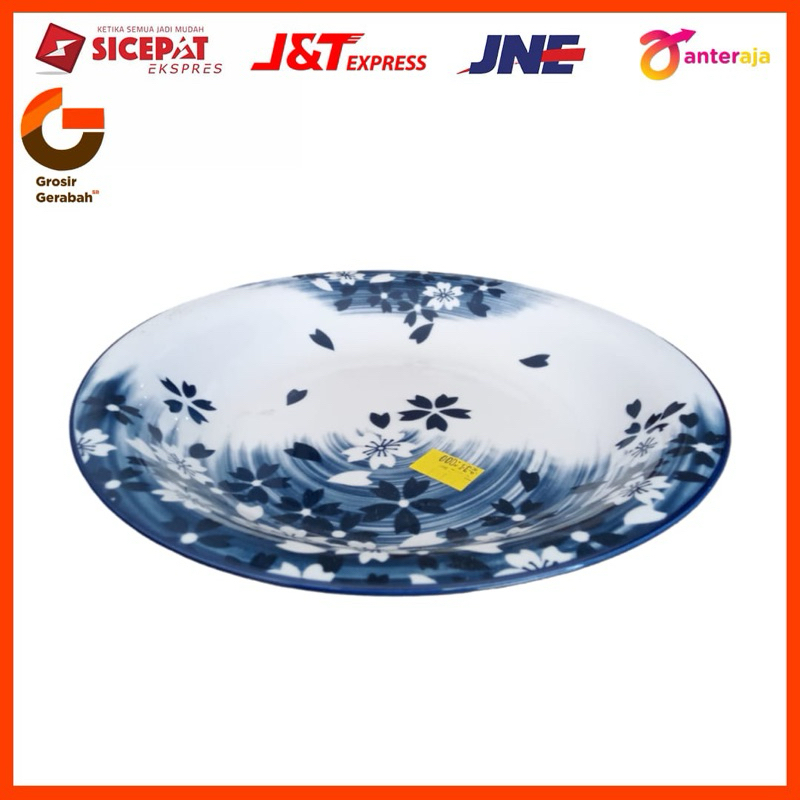 hokita piring omega 9,25” sakura blue