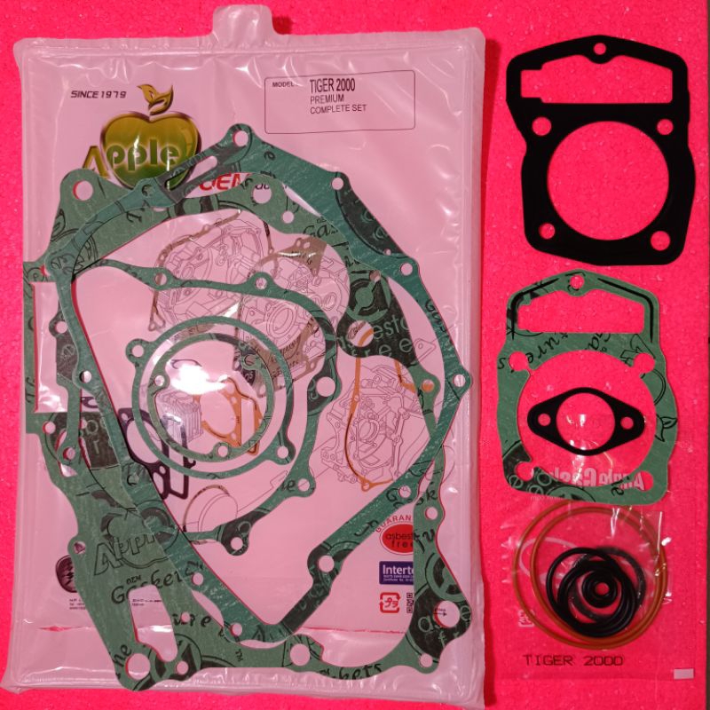 ( Merek Apple  ) Paking Gasket Full Set Tiger 2000