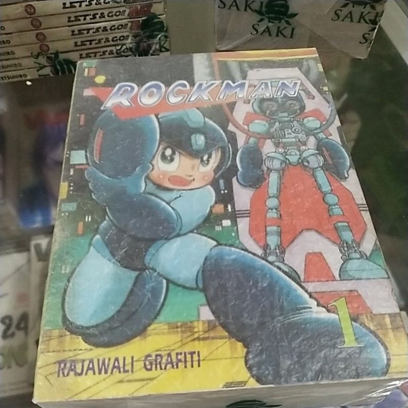 komik rockman 1-4 (4 komik)