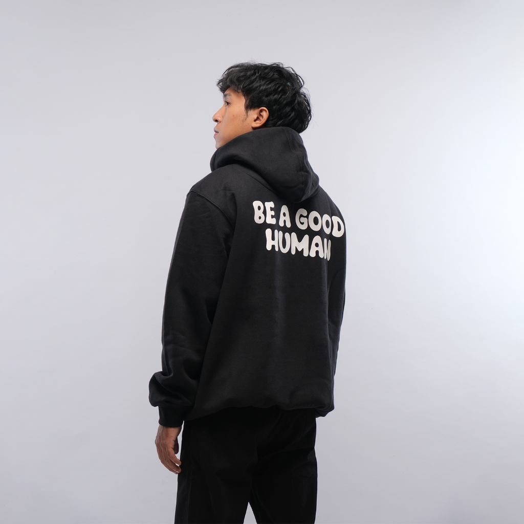 Throoxoriginal Jaket Hitam Daisy Black || Hoodie Throox