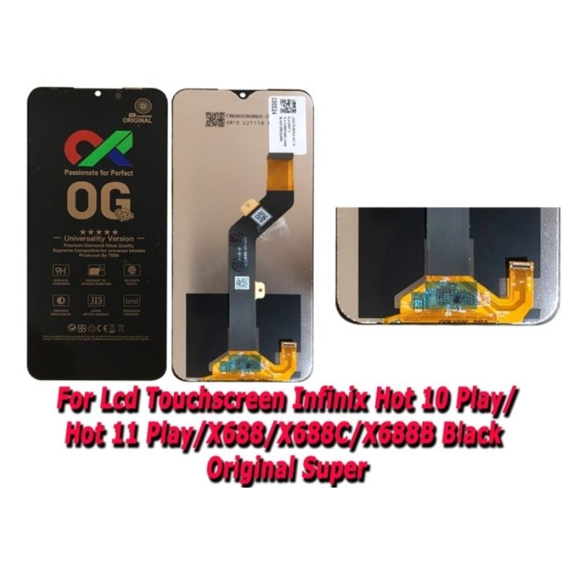 lcd infinix 10play/11play og super
