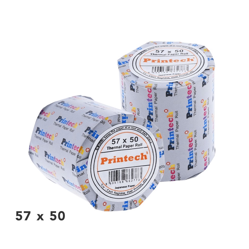 

LES346 READY STOK PRINTECH Kertas Thermal Kasir 57x5 1 Roll 3142