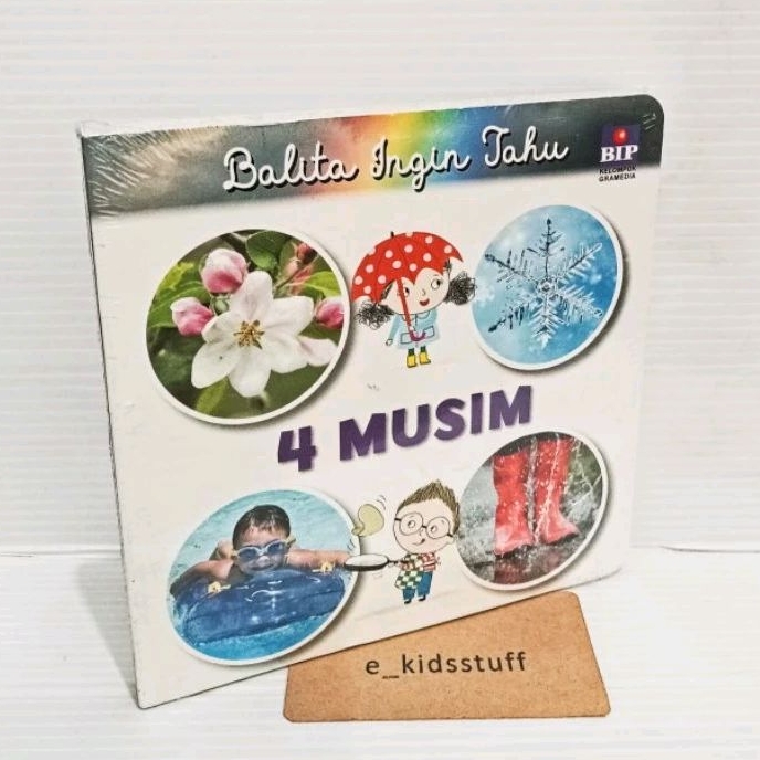 Boardbook Balita Ingin Tahu : 4 musim