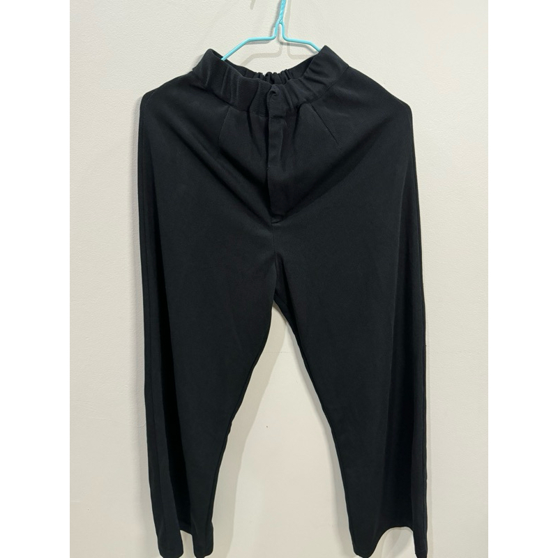 highwaist rib knit pants