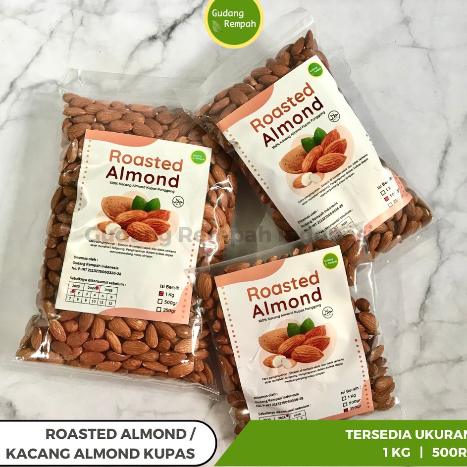 

Terbaru 33 Termurah Roasted Almond Siap Makan Almond Panggang Premium Kupas Utuh Renyah Low Calorie Live