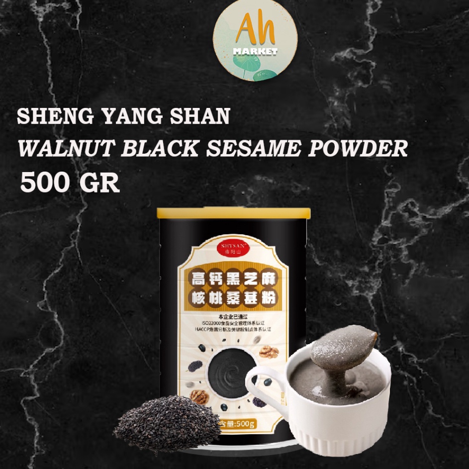 

SALE Sheng Yang Shan Walnut Black Sesame Powder Bubur Porridge Instant 5Gr