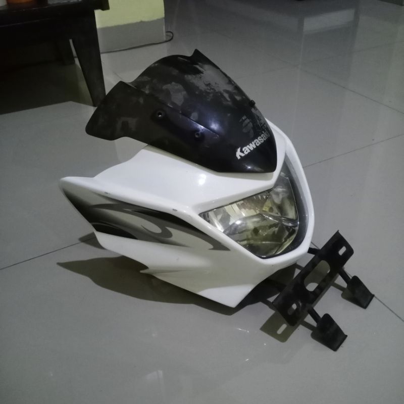 LAMPU BARONG NINJA R SET BREKET DAN SPIDOMETER ORIGINAL COPOTAN