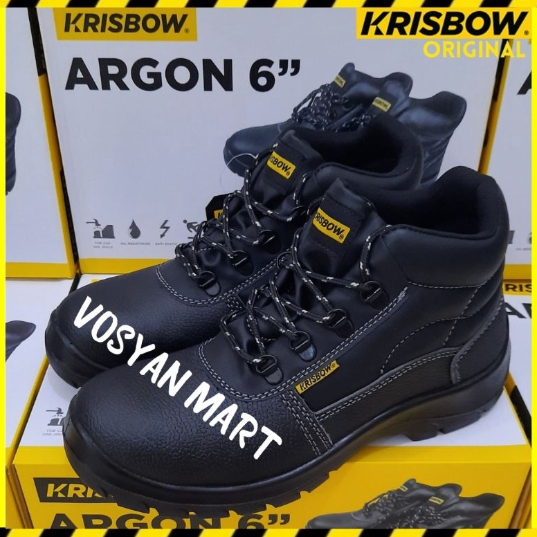 Sudah READY Sepatu Safety Krisbow ARGON 6  Safety Shoes Krisbow ARGON 6  Krisbow Safety Shoes ARGON 6