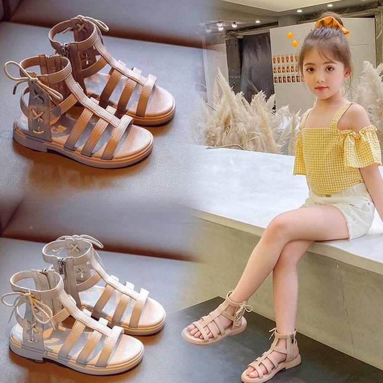 KLM669 HEMAT PROMO Svekes Sepatu Sandal Anak Perempuan Tali Pita Geliter K1