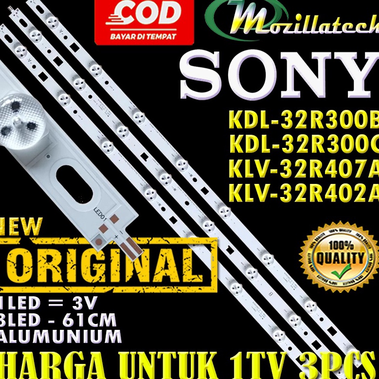 Booming LED BACKLIGHT SONY 32R42A 32R47A 32R3B 32R3C BACKLIGHT SONY 3V 8 K