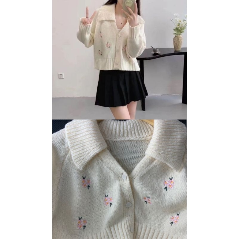 cardigan lucu korea