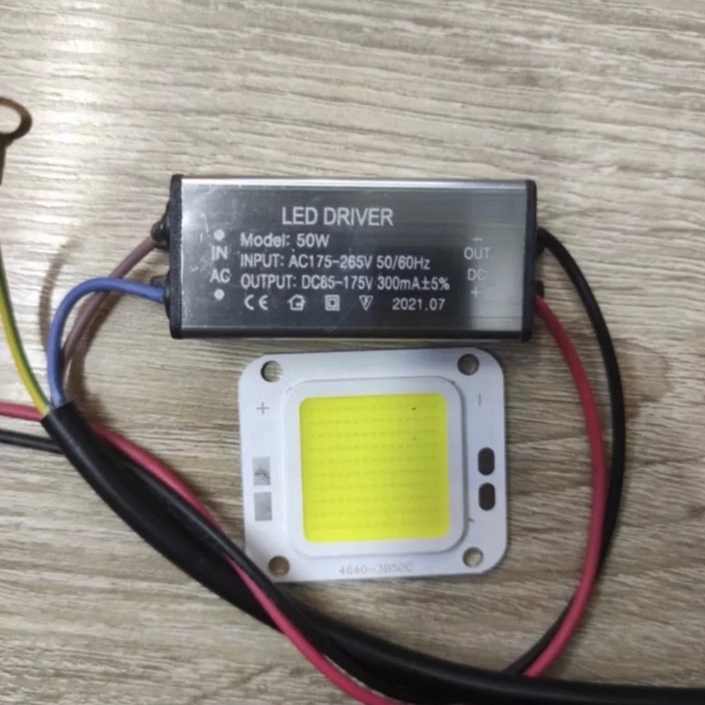KJC246 Terbaru Trafo led pju cobra 5w 5 watt  mata led 5watt  driver led 5w chip 5 w Lampu led pju c
