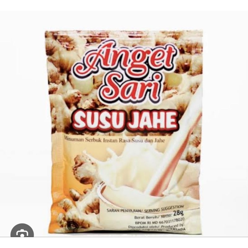 

anget sari susu jahe 1 renceng isi 10