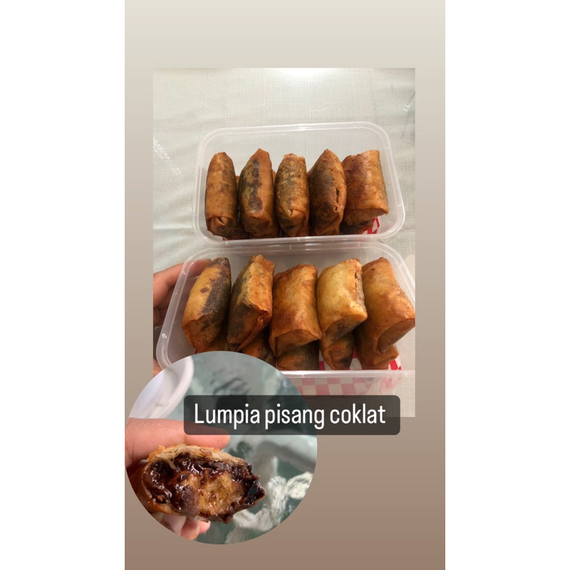 

Pisang coklat lumer