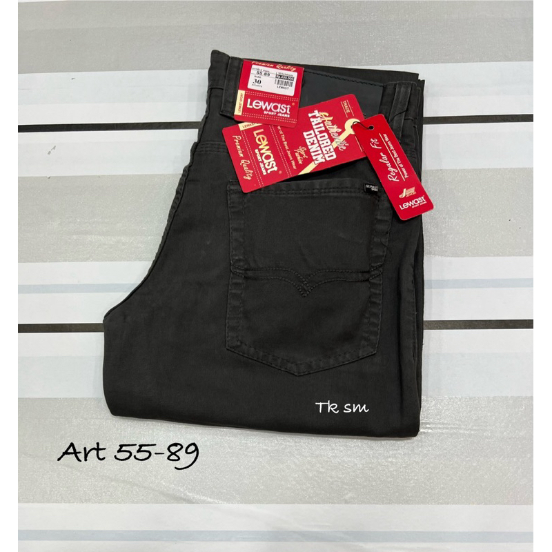 LEWAST CELANA KATUN KANVAS POLA STANDAR/REGULAR