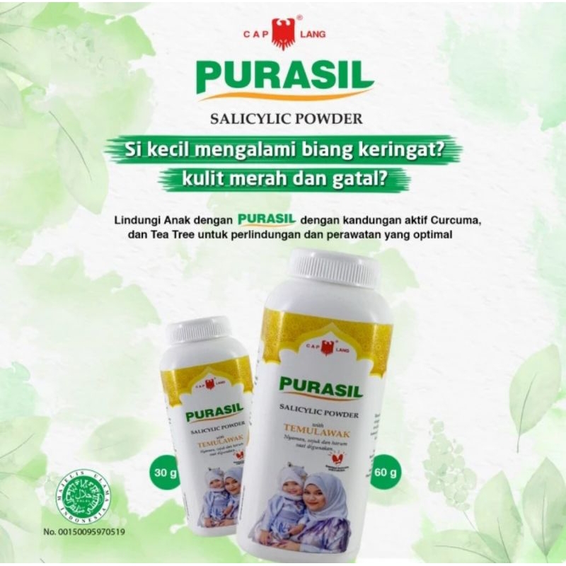 bedak purasil bedak biang keringat gatal gatal