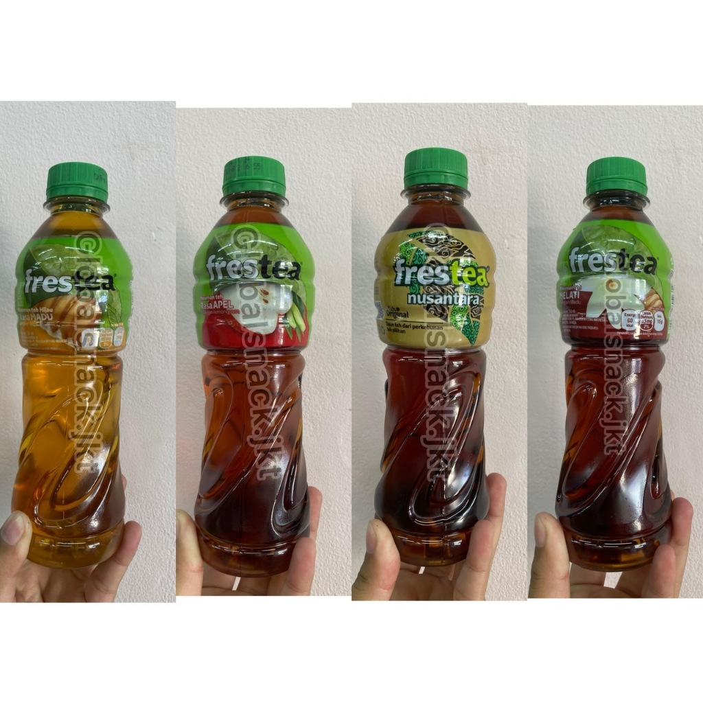 

[1 BOTOL] FRESTEA TEH ORIGINAL / HONEY / APEL / JASMINE 350ml