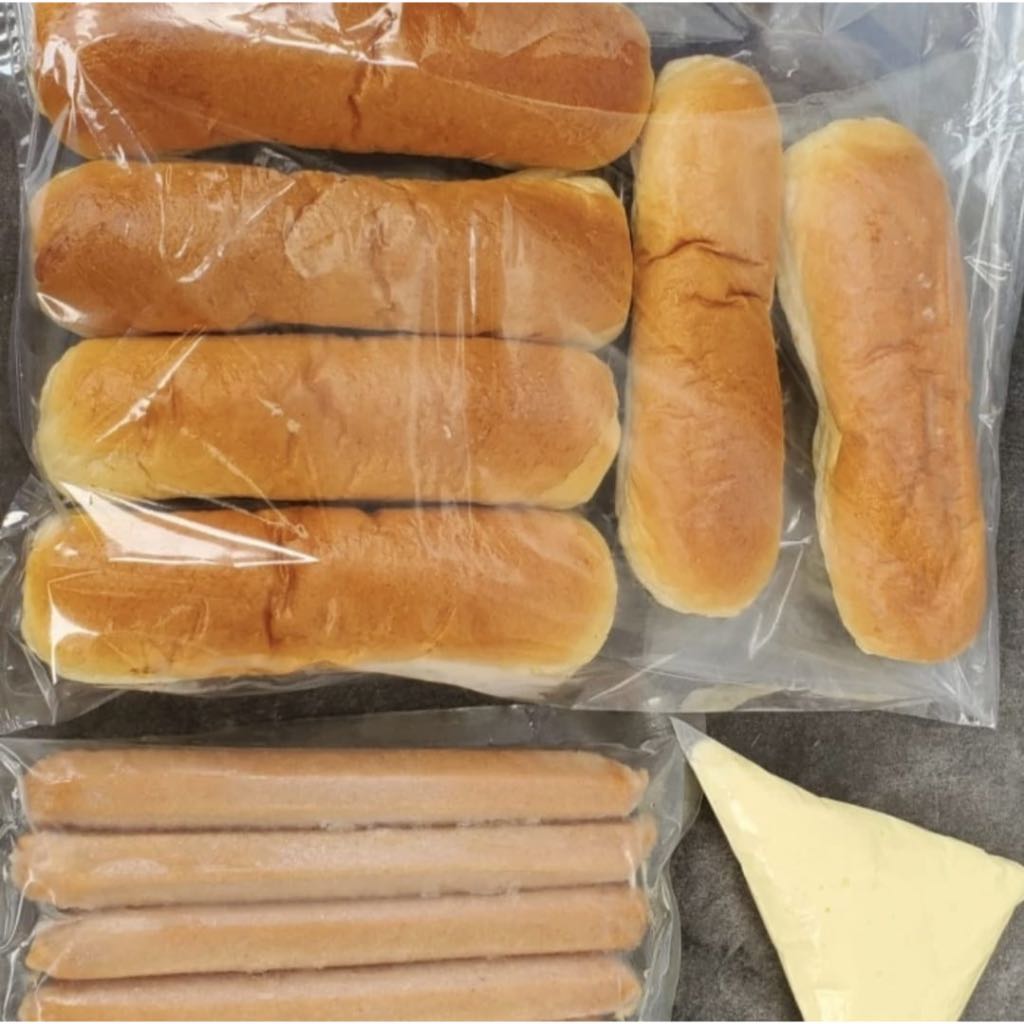 

DIY Hotdog at home (6 pcs)