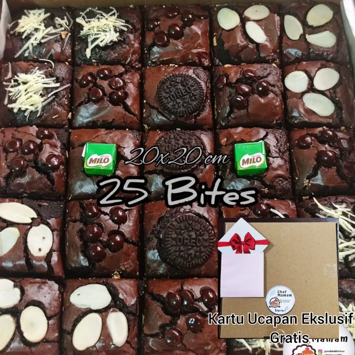

Terlaku Fudgy Brownies dark chocolate Fudgy Brownies Shiny Crust brownies skat uk 2x2cm