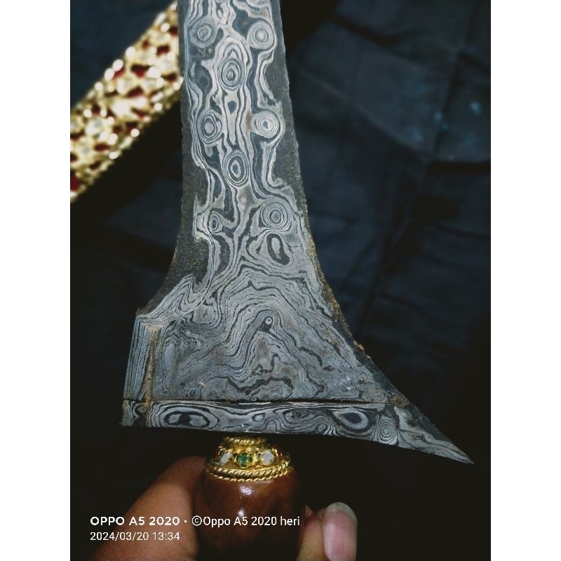 keris brojol pamor udan mas